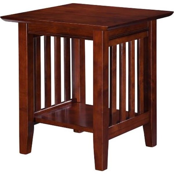 Atlantic Furniture Atlantic Furniture AH14204 Mission End Table; Walnut